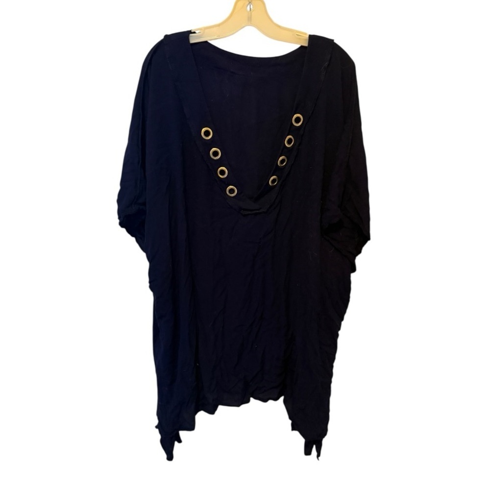 La Blanca Navy Bathing Suit Cover Up
